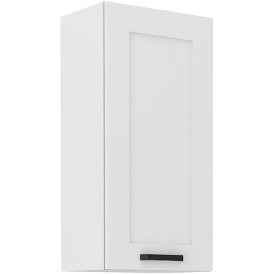 VÝPRODEJ - Vysoká horní skříňka LAILI - šířka 45 cm, bílá