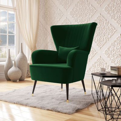 VÝPRODEJ - Křeslo SHABA - zelené