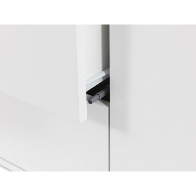 VÝPRODEJ - Stěna do obývacího pokoje ASAKA 4 - bílá