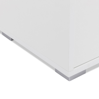 VÝPRODEJ - Stěna do obývacího pokoje ASAKA 4 - bílá