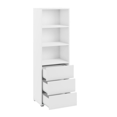 VÝPRODEJ - Stěna do obývacího pokoje ASAKA 4 - bílá