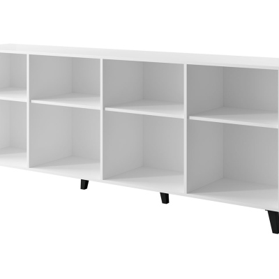 VÝPRODEJ - Komoda s dvířky SUSANITA - černá