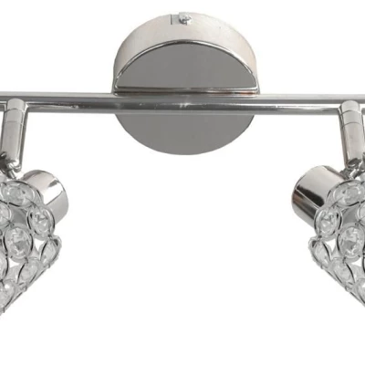 Bodové nástěnné / stropní osvětlení YORK - 2xG9, 40W, chromované