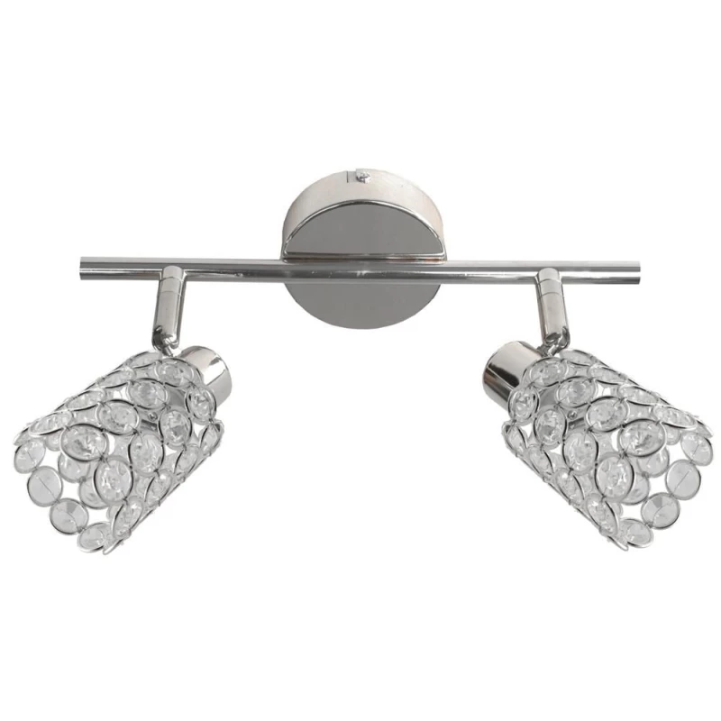 Bodové nástěnné / stropní osvětlení YORK - 2xG9, 40W, chromované