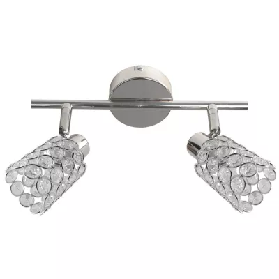 Bodové nástěnné / stropní osvětlení YORK - 2xG9, 40W, chromované