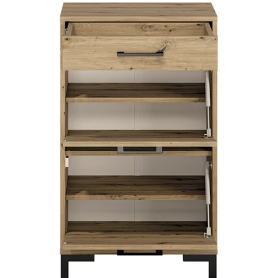 VÝPRODEJ - Vysoký botník BEDA - dub artisan