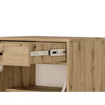 VÝPRODEJ - Vysoký botník BEDA - dub artisan