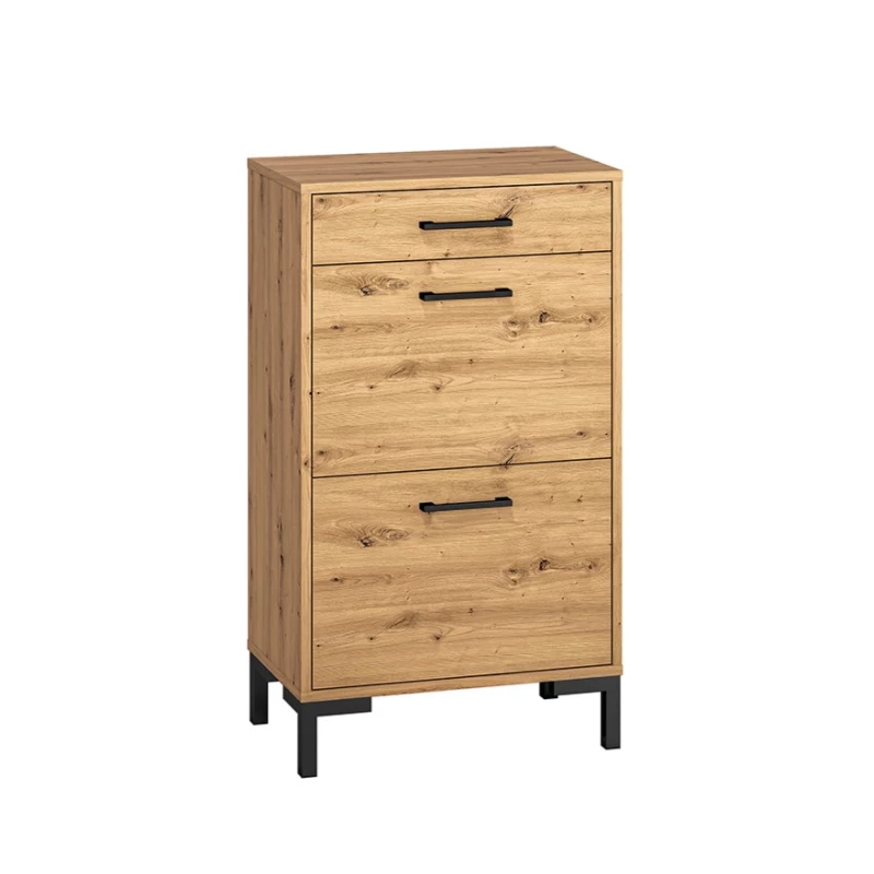 VÝPRODEJ - Vysoký botník BEDA - dub artisan