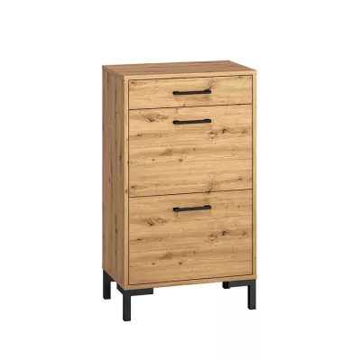 VÝPRODEJ - Vysoký botník BEDA - dub artisan