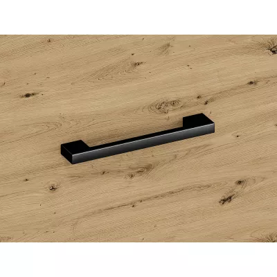 VÝPRODEJ - Vysoká předsíňová skříň BEDA - šířka 55 cm, dub artisan