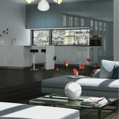 Stropní bodové kulaté osvětlení ZUMBA - 3xE14, 40W, bílé / černé