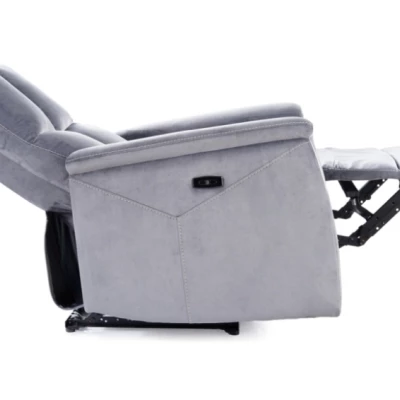 VÝPRODEJ - Elektrické polohovací křeslo JEAN - modré