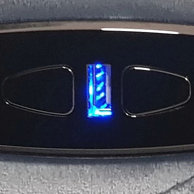 VÝPRODEJ - Elektrické polohovací křeslo JEAN - modré