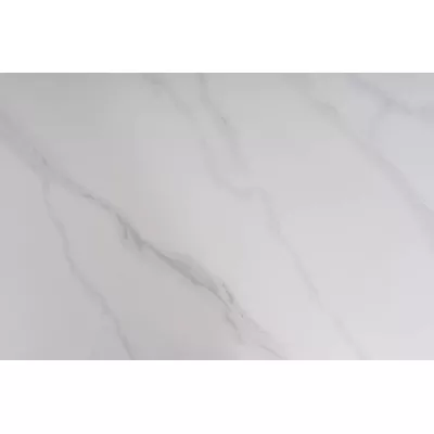 VÝPRODEJ - Jídelní stůl JUSEF - 130x70, bílý / černý