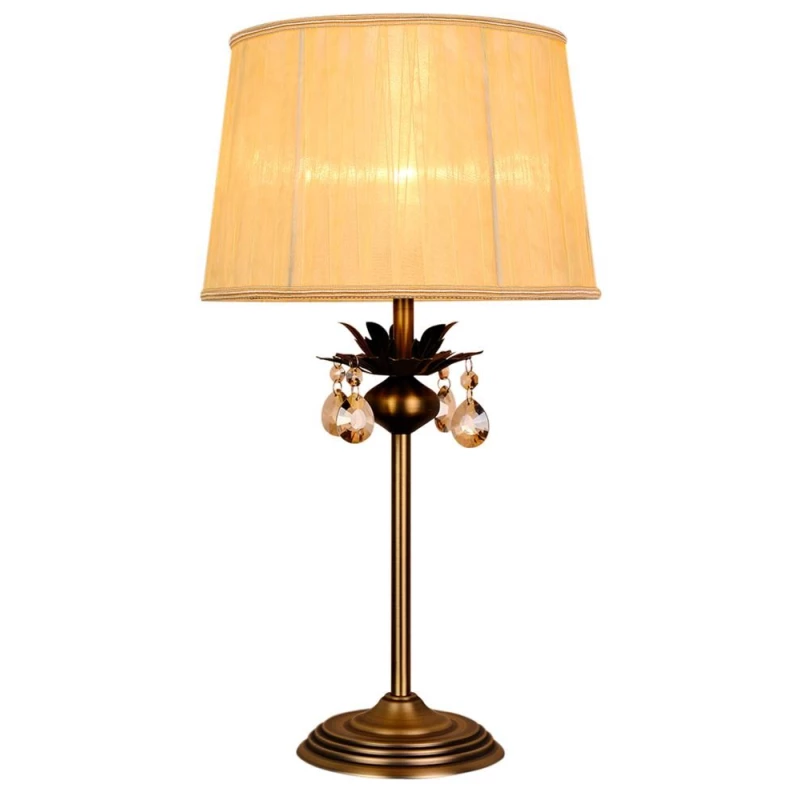 Stolní lampa v klasickém stylu ADONIS - 1xE27, 60W, patina