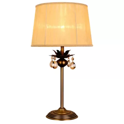 Stolní lampa v klasickém stylu ADONIS - 1xE27, 60W, patina