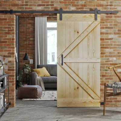 VÝPRODEJ - Posuvné interiérové dveře NERE - 100 cm, masivní borovice