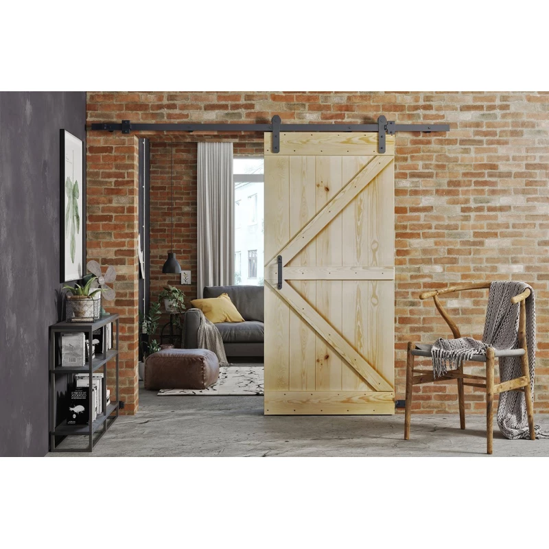 VÝPRODEJ - Posuvné interiérové dveře NERE - 100 cm, masivní borovice