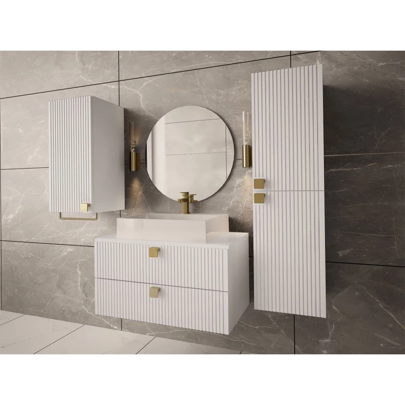 VÝPRODEJ - Koupelnová sestava PALOMA 1 - bílá + sifon ZDARMA