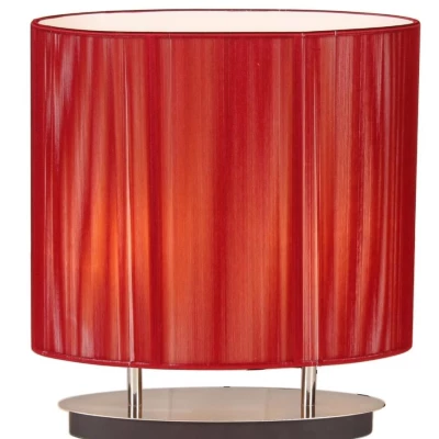 Stolní lampa ARTEMIS - 2xE27, 60W, červená