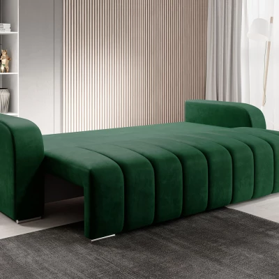 VÝPRODEJ - Třímístná pohovka na každodenní spaní ROSALINE - šedá