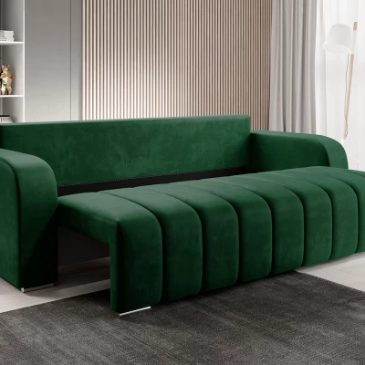 VÝPRODEJ - Třímístná pohovka na každodenní spaní ROSALINE - šedá