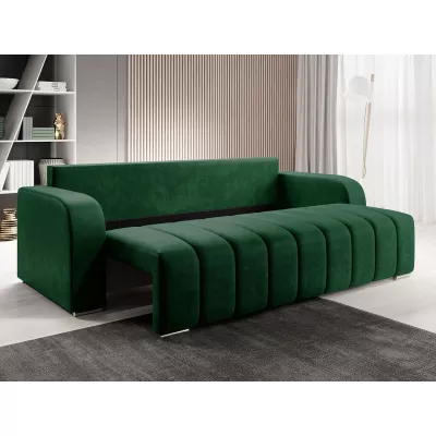 VÝPRODEJ - Třímístná pohovka na každodenní spaní ROSALINE - šedá