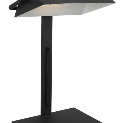 Stolní lampa v bankéřském stylu BANKIER - 1xE14, 40W, černá
