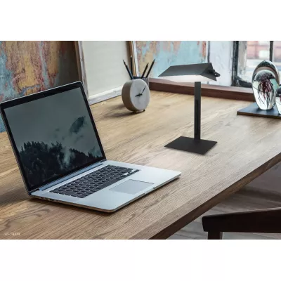 Stolní lampa v bankéřském stylu BANKIER - 1xE14, 40W, černá