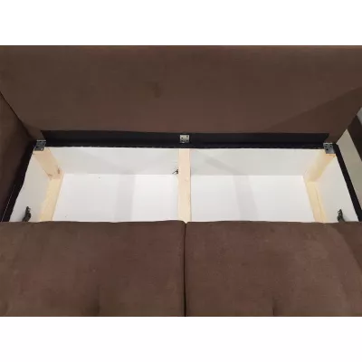 VÝPRODEJ - Rohová rozkládací sedačka PURISIMA - zelená