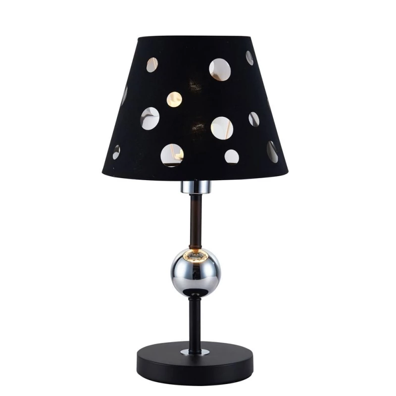 Stolní moderní lampa BATLEY - 1xE14, 60W, černá
