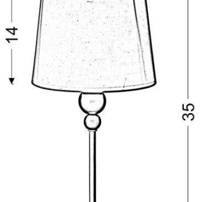 Dětská stolní lampička BEBE - 1xE27, 60W, růžová / bílá