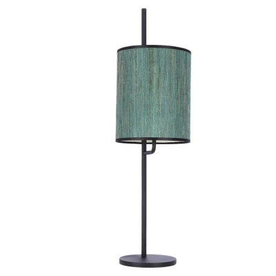 Moderní stolní lampa BENDI - 1xE27, 40W, černá / zelená