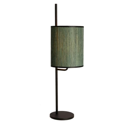 Moderní stolní lampa BENDI - 1xE27, 40W, černá / zelená