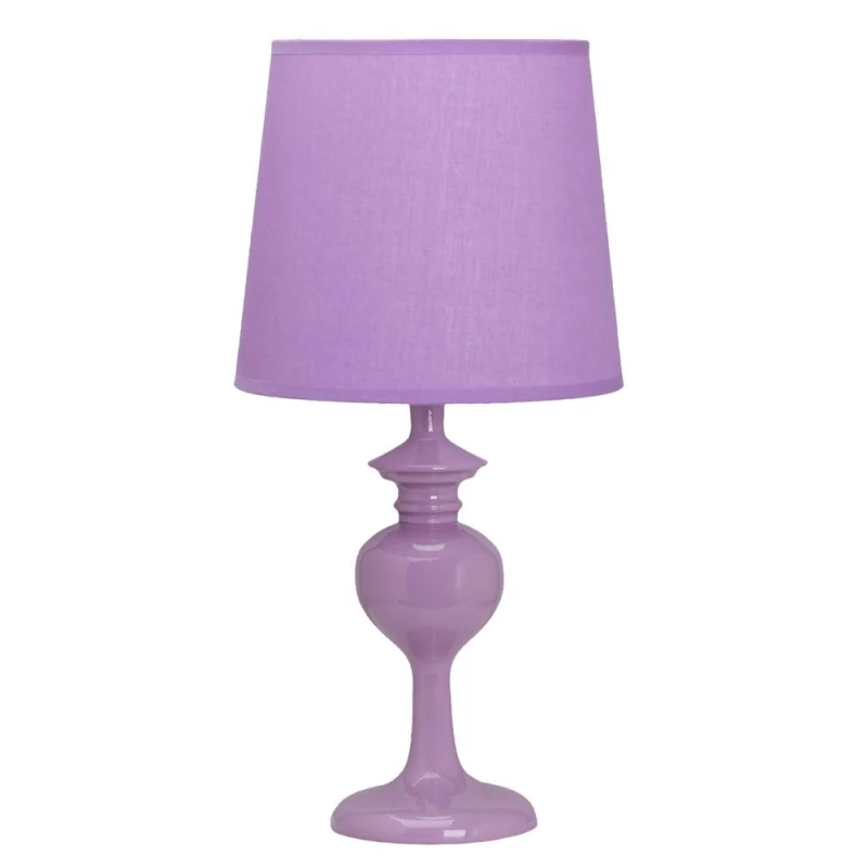 Moderní stolní lampa BERKANE - 1xE14, 40W, fialová
