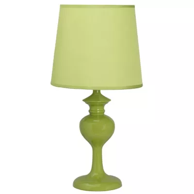 Moderní stolní lampa BERKANE - 1xE14, 40W, zelená