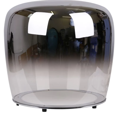 Stolní designová LED lampa BERLOZ - 18W, 3000K (teplá bílá), černá