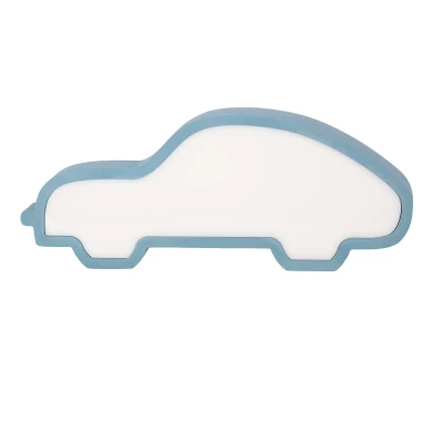 LED stolní lampa do dětského pokoje CAR - 11W, 3000K (teplá bílá), modrá