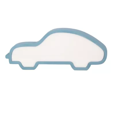 LED stolní lampa do dětského pokoje CAR - 11W, 3000K (teplá bílá), modrá