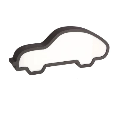 LED stolní lampa do dětského pokoje CAR - 11W, 3000K (teplá bílá), černá