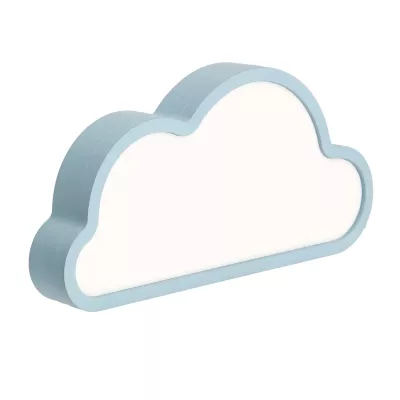 Dětská stolní LED lampička CLOUD - 11W, 3000K (teplá bílá), modrá