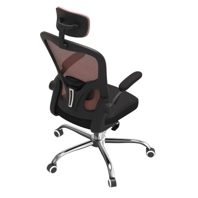 VÝPRODEJ - Židle do kanceláře RENEK - růžová