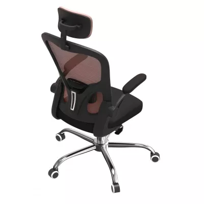 VÝPRODEJ - Židle do kanceláře RENEK - růžová