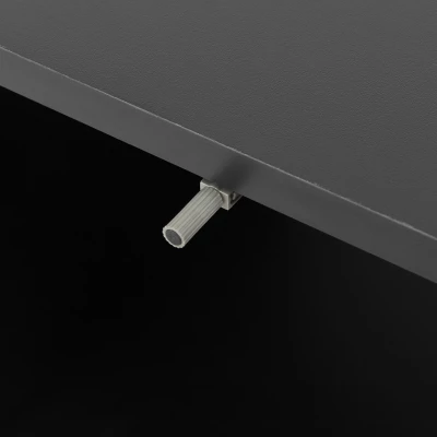 VÝPRODEJ - Konzola KAROL - dub artisan / černý