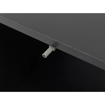 VÝPRODEJ - Konzola KAROL - dub artisan / černý