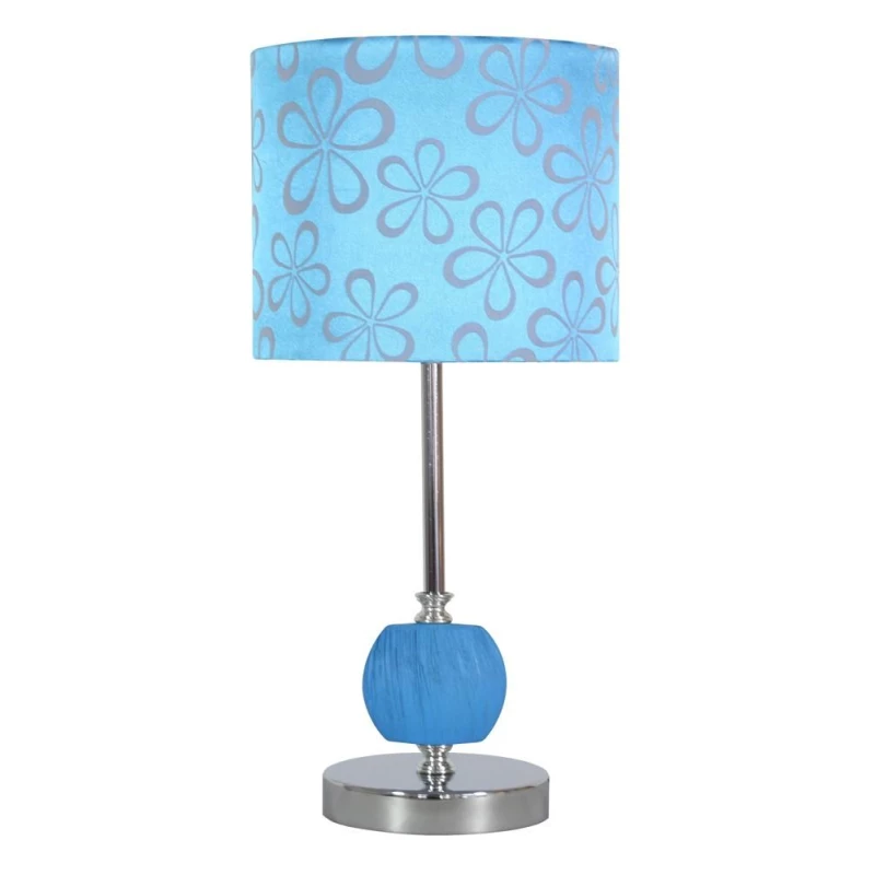 Moderní stolní lampa CORT - 1xE27, 60W, modrá