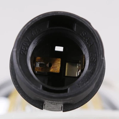 Moderní stolní lampa FERO - 1xE27, 60W, chromovaná / bílá / čirá