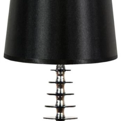 Stolní designová lampa FUNDI - 1xE27, 60W, černá