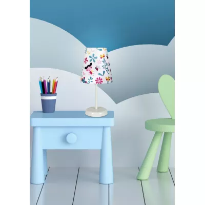 Stolní lampa do dětského pokoje GIRL - 1xE14, 40W, vícebarevná