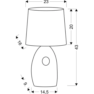 Designová stolní lampa HIERRO - 1xE27, 60W, černá / zlatá